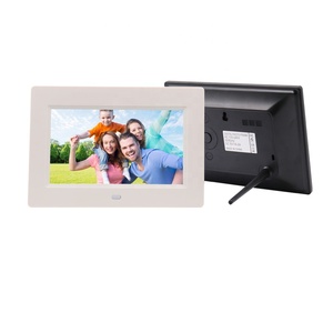 7 Inch LCD Digital Photo <b>Frame</b> with Auto Slideshow Using USB SD - <b>Play</b> Videos Pictures in Loop - Product Image 2