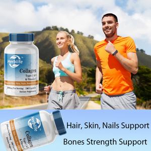 Capsules de collagène à vente chaude OEM/ODM pour adultes, compléments alimentaires à base de plantes, soutien au collagène, soutien à la santé des cheveux, de la peau et des ongles - Product Image 3