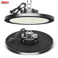 Lampe UFO Highbay en gros 100W 150W 200W 300W en aluminium moulé sous pression 100-110LM/W pour usine et entrepôt