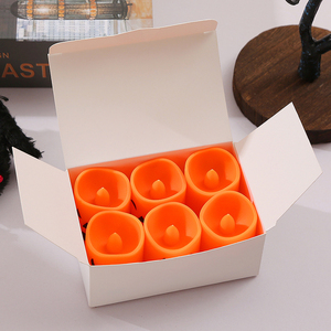 2025 Halloween LED électronique bougie lumière ensemble pour <span class=keywords><strong>Smiley</strong></span> visage <span class=keywords><strong>horreur</strong></span> atmosphère décoration de la maison - Product Image 2