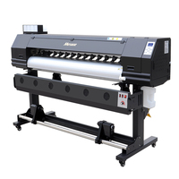 Máquina de impresión de pegatinas de vinilo, plotter de vinilo barato de 1,8 m, banner flexible para exteriores, impresora solvente ecológica