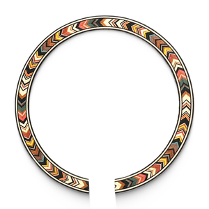 Prix d'usine 110*11mm Incrustation Rosette de <span class=keywords><strong>guitare</strong></span> acoustique en bois Rosette à vendre - Product Image 2