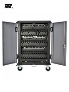 עגלת טעינה חכמה למחשבים ניידים עם 36 חריצים, מאושרת UL, ארון טעינה למחשבים ניידים, ציוד חינוכי, ארון טעינה למחשבים ניידים - Product Image 5