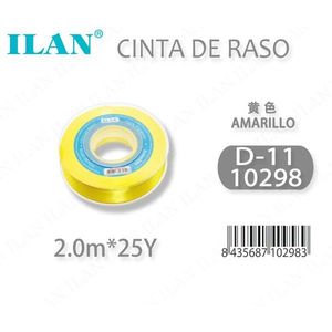 ริบบิ้นผ้าซาตินอิลัน 2.0 ม. 25 หลา สีเหลือง D11 - Product Image 3