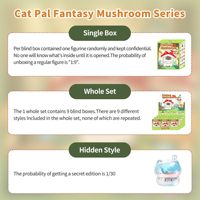 Neue Cat PAI Serie Pilz-Blindbox-Figur Sammelspielzeug Zufälliges Design Actionfiguren für Geburtstagsgeschenk Heimdekoration