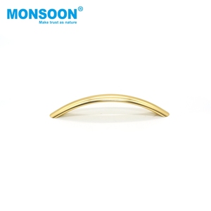Poignée de meuble de style simple pour salon, poignée de tiroir de placard d'hôtel, poignée de meuble de cuisine en alliage d'aluminium à tube rond pour école - Product Image 3