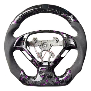Hot Products Forged Carbon Fiber Alcantara LED <b>Steering</b> <b>Wheel</b> Fit <b>for</b> Infiniti G27 G37 Car <b>Steering</b> <b>Wheel</b> - Product Image 1