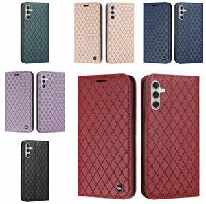 Étui portefeuille magnétique en cuir avec diamant pour Samsung <span class=keywords><strong>Galaxy</strong></span> A23 A22 A13 4G <span class=keywords><strong>5G</strong></span> A12 A03S, étui à rabat pour cartes de luxe - Product Image 1