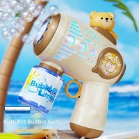 Nouveau pistolet à bulles électrique, entièrement automatique, anti-fuite, portable pour garçons et filles