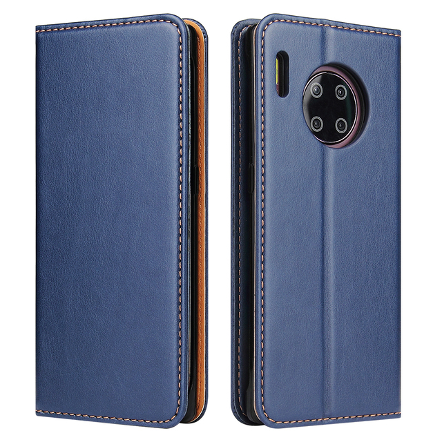 Business Design Strong Magnetic Wallet Leather Shockproof Phone Case Detachable Card Holder for Huawei Mate 40 Pro