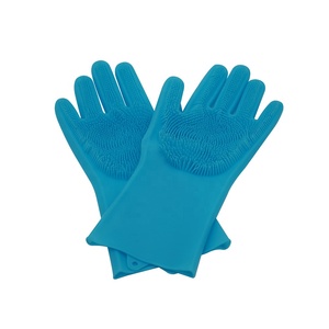 Gants de nettoyage magiques en silicone, gants de lavage en caoutchouc de silicone - Product Image 2