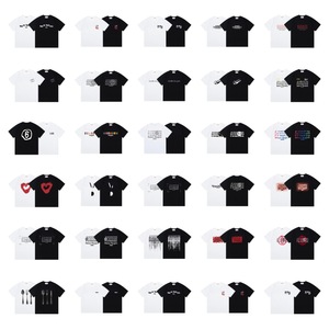 Camiseta Masculina de Alta Gama, Vintage, Retro, de Lujo, <span class=keywords><strong>Maiso</strong></span> Margiela, con Letras Digitales, 300g, 100% Algodón, Manga Corta, Transpirable y Holgada - Product Image 3