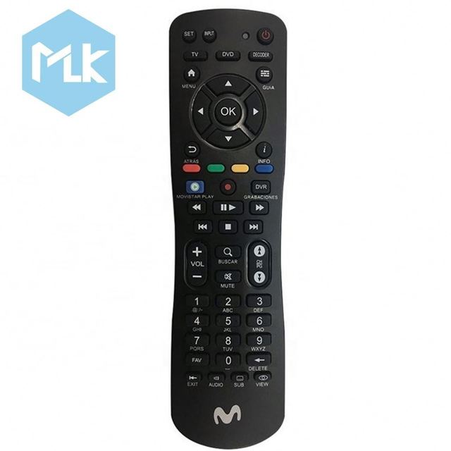 MLK Universal Remote Control Use for Movistar STB TV VIDEO AUX 4 in 1