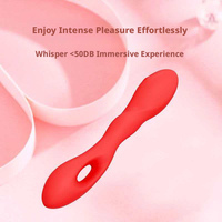 Masseur vibrant G-Spot rechargeable USB OEM en gros, vibromasseur en silicone à charge magnétique 7 fréquences 145g