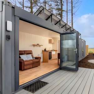 Casa Contenedor Prefabricada <span class=keywords><strong>de</strong></span> Lujo con Diseño Moderno, Completamente Amueblada y con Baño, <span class=keywords><strong>para</strong></span> Glamping, Hoteles y Resorts, Mercado Global - Product Image 3