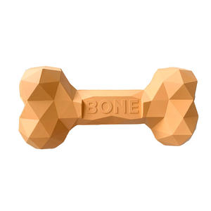 Jouet à mâcher en os de diamant pour chiens de petite, moyenne et grande taille, jouet à mâcher en caoutchouc pour chiens de petite, moyenne et grande taille, jouet à mâcher pour animaux de compagnie qui libère de la nourriture - Product Image 5