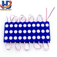 Modules LED IP65 3LED SMD 2835 Blanc Chaud 3000-3500K 12V/24V pour Utilisation Extérieure avec Puce en Aluminium