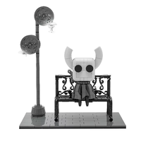 CAYI 2025 Ensemble de blocs de construction Empty Knight, figurines d'action, jeu de mini-blocs, bricolage, briques de construction MOC, puzzle 3D, jouet cadeau pour enfants