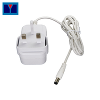 Adaptateur secteur mural en matériau PC hautement efficace certifié PSE ETL KC FCC CE 2A 3A 4A 9V 12V 36W DC pour équipement LED de maison intelligente