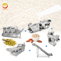 Machine de découpe automatique ORME pour noix, arachides, pistaches et macadamias, avec fonction de torréfaction continue et de découpe en tranches