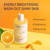 Gel Douche Éclaircissant Hydratant en Gros à la Vitamine C Naturelle et au Niacinamide – OEM