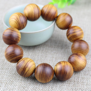 Sichuan Cliff Cypress <b>Bracelet</b> 20mm 12 <b>Beads</b> High Oil Content Collectible Buddhist <b>Beads</b> <b>Men</b> Women Jewelry Everyday Wear - Product Image 3