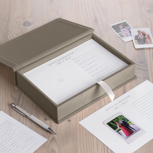 Tarjetas de Consejos para Bodas con Caja, Alternativa al Libro de Visitas de Matrimonio, Caja de Terciopelo Personalizada para Bodas, Tarjetas de Consejos para Despedida de Soltera - Product Image 1