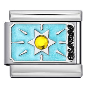 时尚塔罗牌占卜明星月亮太阳意大利魅力链接适合9毫米不锈钢手链女性饰品制作DIY珠子 - Product Image 6