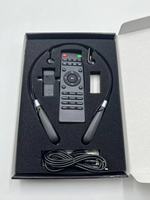 Casque BT sans fil avec carte son intégrée pour studio d'enregistrement, mixeur audio, mains libres, casque supra-auriculaire, écouteurs sportifs, télécommande