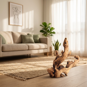 Decoração Natural de Raízes de Rododendro para Aquário, Ornamento para Paisagismo de Tanques de Peixes - Product Image 6