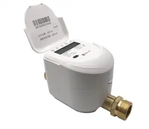 Fornitura di fabbrica contatore per acqua ad ultrasuoni in ottone da 40mm misuratore di portata GPRS Lora doppio canale R120-R400