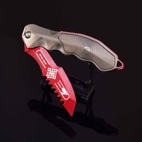 Arena Breakout juego que rodea Rui conejo cuchillo plegable arma sin cuchilla modelo Navidad cuchillo arma modelo niño juguete