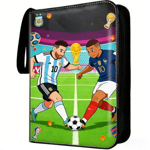 Álbum de Almacenamiento de Tarjetas Deportivas Premium de 4 Bolsillos, Personalizado de Fábrica para la Copa <span class=keywords><strong>Mundial</strong></span> - Product Image 1