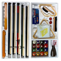 Accessoires de billard Hongjie, kit d'accessoires de billard