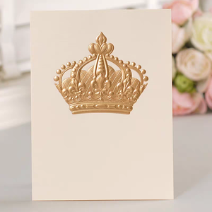 Ingrosso di lusso Custom Mini timbratura a caldo cartoline di ringraziamento per tutti gli usi Business <span class=keywords><strong>biglietti</strong></span> di auguri di compleanno - Product Image 3