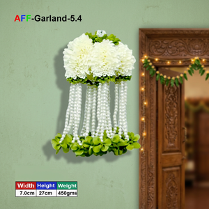 Guirnalda de Flores Artificiales Modelo Perla AFF-Garland-5.4 para Uso Interior, Venta al Por Mayor Disponible - Product Image 2
