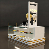 Factory Custom Acryl Dessert Display Box Acryl Gebäck Display Box für Restaurant und Partys Candy Shop Kiosk