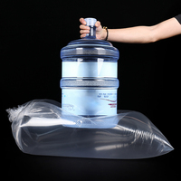 Sacs de rangement en plastique transparents à fond plat et à ouverture supérieure en PE LDPE pour l'emballage alimentaire, les chips de pommes de terre, les nouilles