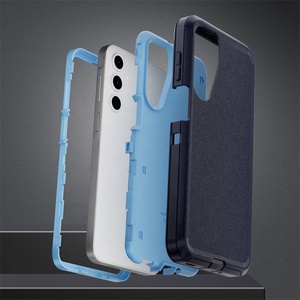 GSCASE 3 en 1 Combo Armor Shosckproof Case pour <span class=keywords><strong>Samsung</strong></span> Galaxy A16 5g A26 A36 A56 A05S Phone Back Cover - Product Image 5