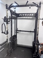Vente chaude Ménage Fitness Combinaison Multifonctionnelle Costume Squat Banc Presse Smith Machine Équipement D'entraînement Complet