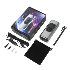 Mini petit <span class=keywords><strong>gonfleur</strong></span> de pneu électrique pompe à Air portable <span class=keywords><strong>gonfleur</strong></span> de pneu numérique <span class=keywords><strong>silencieux</strong></span> avec manomètre compresseur d'air de moto - Product Image 2