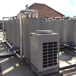 Sistema de Bomba de Calor de Aire 380V R-410A Metálico de Ahorro Energético para Calefacción y Refrigeración de Agua Fría y Caliente - Product Image 1