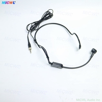 Microphone-casque cardioïde à condensateur 4 broches Mini XLR pour systèmes sans fil SLX ULX PGX QLX, idéal pour les performances sur scène