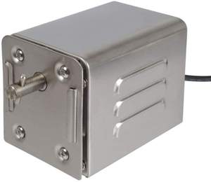 <span class=keywords><strong>Moteur</strong></span> électrique en acier inoxydable robuste de 15 W <span class=keywords><strong>pour</strong></span> la rôtisserie de chèvres, de porcs, de poulets, 80 kg, 220 V, camping - Product Image 2