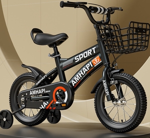 Vélo pour enfants 12 14 16 18 20 pouces en acier au carbone avec système d'équilibre frein à pédale ordinaire 1 vitesse voitures à pédales - Product Image 5
