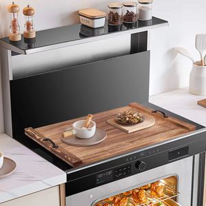 Solid Wood <b>Tea</b> <b>Tray</b> Carbonized Pine 75x56x2.5 Cm Heat Resistant For Home Kung Fu <b>Tea</b> Set - Product Image 1