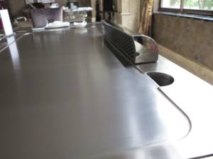 <span class=keywords><strong>Teppanyaki</strong></span>-parrilla de Gas para barbacoa, accesorio de mesa, cocina <span class=keywords><strong>teppanyaki</strong></span>, 7-12 asientos, mesa de parrilla - Product Image 6