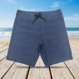 Wholesale <b>Men's</b> 100% Cotton Solid Eco-Friendly Quick Dry Surf Boardshorts Swim <b>Trunks</b> - Product Image 3