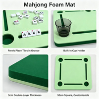 Plateau de jeu de Mahjong flottant en mousse EVA sur mesure, étanche, pour yacht, plage, lacs et fêtes