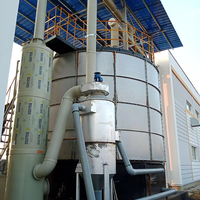 Résistance aux acides et aux alcalis Structure de réservoir verticale Fermenteur de chauffage assisté Cuve de fermentation entièrement fermée